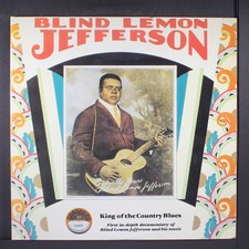 BLIND LEMON JEFFERSON: king of the country blues YAZOO 12" LP 33 RPM