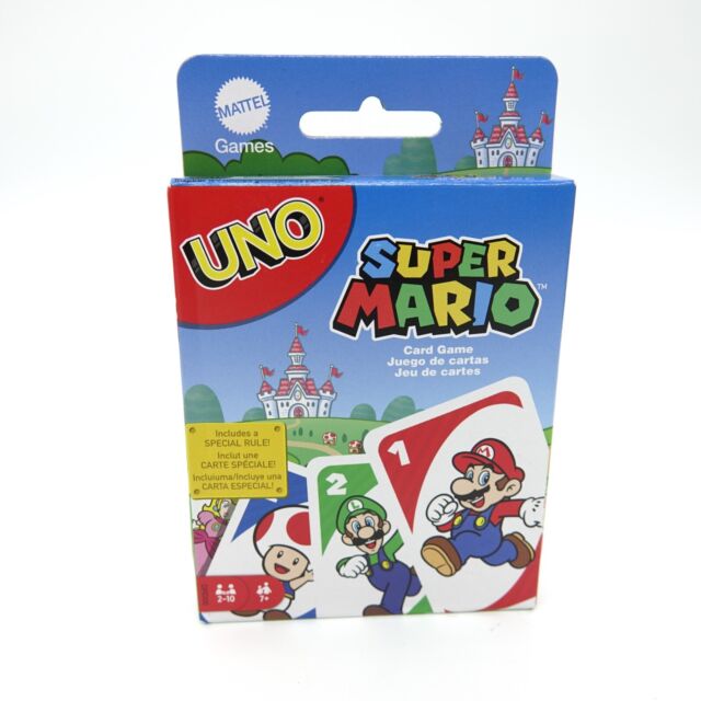 Jogo de mesa Uno Super Mario Mattel DRD00