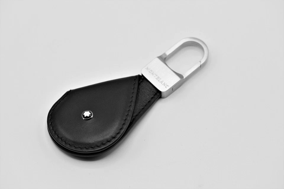Montblanc Meisterstück Schlüsselanhänger/ Schwarz / Leder / Key Ring / Neu - Bild 1 von 4