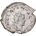 [#866634] Coin, Valerian I, Antoninianus, 257-258, Trier, EF(40-45), Billon, RIC