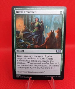 MTG Royal Treatment 183 Wilds of Eldraine Magic - Picture 1 of 1