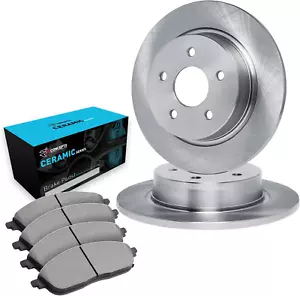 Rear Brakes & Rotors Kit, Rotors, Ceramic, REB.44152.02, For Car, Truck, Suv - Picture 1 of 7