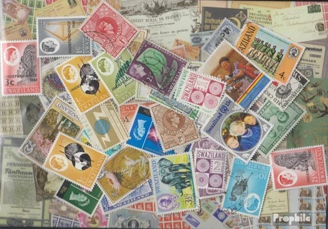 Swasiland Stamps 50 different stamps Cover