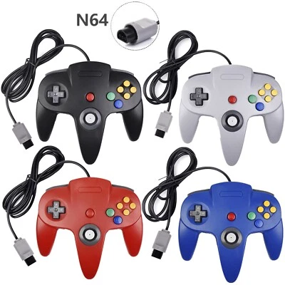 For Nintendo 64 N64 Controller Video Game Console Gamepad Joystick Joypad Wired - Image 1 of 4