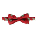  Red Polyester Bow Tie Toddler Christmas Plaid Clothes Accessory