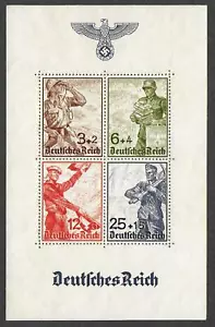 German Reich stamps 194? private Sheet or PROOF Sheet? MNH VF - Picture 1 of 1