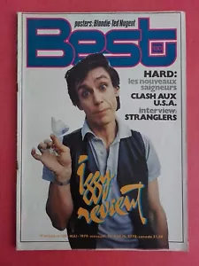 Magazine BEST N°130 Mai 79- IGGY POP - CLASH - Interview : STRANGLERS - Imagen 1 de 2