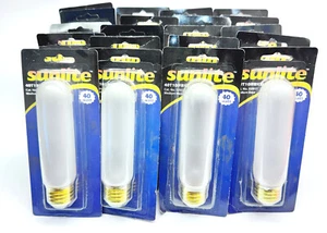 18 Pack, Sunlite 02017, 40W T10 Tubular Lamp, Medium Base E26, Frosted Tube Bulb - Picture 1 of 2