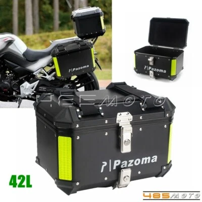 Maleta trasera de almacenamiento de maletero de liberación rápida 42L para BMW F650 F650CS Foto 1 de 4