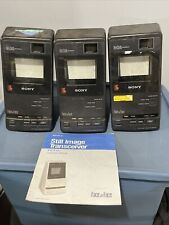 AS-IS FOR PARTS/REPAIR Sony Face to Face PCT-15 Black Still Image Transceivers