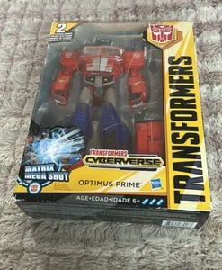 Transformers Cyberverse Matrix Mega Shot Optimus Prime NEW - Picture 1 of 2