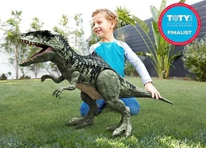 Jurassic World-Toys Super Colossal Giganotosaurus Dinosaurier Actionfigur Spielzeug, 3- - Bild 1 von 12