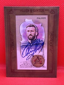 2023 Topps Allen & Ginter Ollie Palmer Mini Framed On-Card Auto Wrexham MA-OP