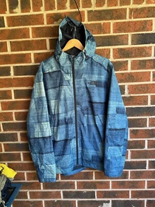 RARE The North Face Sashiko Boro Patchwork Print Millerton Jacket Dryvent Sz XL - Picture 1 of 15