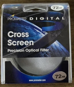Promaster Digital Cross Screen Filter For 72mm Lens - Picture 1 of 2