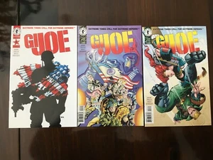 Dark Horse Comics G.I.JOE #1,2 & #3 NO #4 all Mint Unread 1st prints - Picture 1 of 1