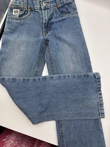 Boys Cinch Jeans Size 8 Adjustable Waist Straight Leg - Picture 1 of 9