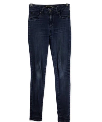 Zara Denim Rules by TRF Dark Wash Low Rise Skinny Jeans Size 6 - Image 1 of 4