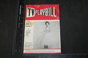 1958 REGIONAL OLDEST TV MUSIC THEATER AMUSEMENT GUIDE PLAYBILL PA CECELIA NOTOV - Picture 1 of 6