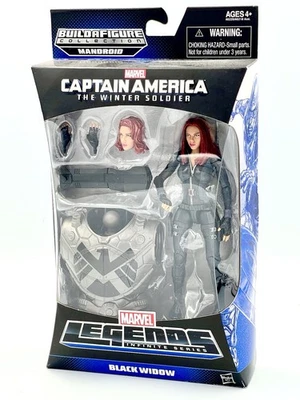 Marvel Legends Viúva Negra (ótimo estado) Soldado Invernal Mandroid BAF 2013 - Imagem 1 de 3