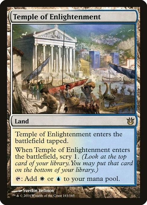 [MTG] Temple of Enlightenment (163) (BNG) LP-HP - Image 1 of 1