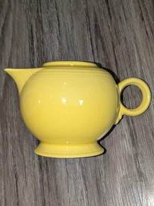 Fiesta Teapot Springtime Yellow Round Ring Handle FiestaWare No Lid Homer HL - Picture 1 of 17
