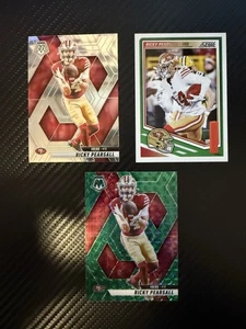 2025 Panini Mosaic Ricky Pearsall 49ers Red/Green-‘25 Mosaic Base-‘25 Score base - Picture 1 of 4