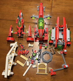 Lego Atlantis 7985 8077 8060 8075 Used Incomplete Bulk Lot Parts 2 lb 14 oz
