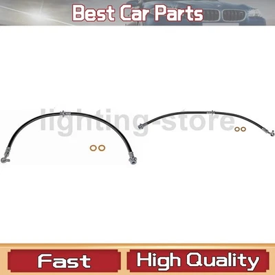 Línea de freno de manguera hidráulica de freno delantero 2 para Nissan NV200 2014 2013 Foto 1 de 4