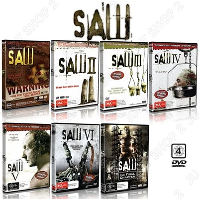 Saw : Movie Collection : Horror / Thriller : Brand New Sealed 7 DVD Set😎 - image 1 of 4