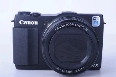 Canon PowerShot G1X Mark II Black 13MP 4x Zoom Compact Digital Camera English - Image 1 of 4