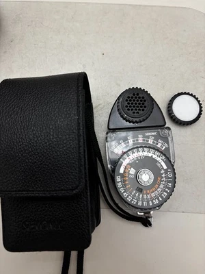 🚀🎁《COMO NUEVO en Estuche》Medidor de Luz Sekonic L-398M Studio Deluxe II de JAPÓN✈✈✈✈✈✈✈✈✈ Foto 1 de 4