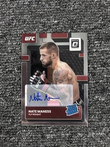 2023 Donruss Optic NATE MANESS Rated Rookie Auto Silver Holo #113 - Picture 1 of 2