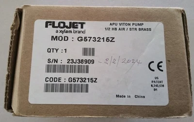 Flojet G573215z Double Diaphragm Pump, Polypropylene, Air Operated, Viton - Image 1 of 4