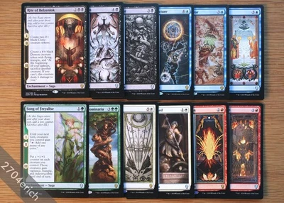 Set of 12 Dominaria Saga Cards *NM* Magic MTG Song Freyalise, Eldest Reborn - Image 1 of 4