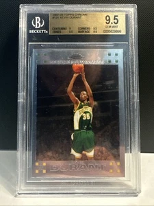 2007-08 Topps Chrome #131 Kevin Durant Rookie RC BGS 9.5 TRUE GEM💎 - Picture 1 of 3
