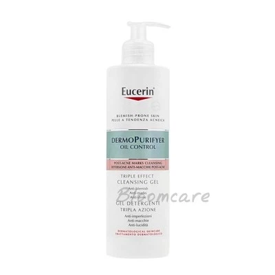 Eucerin DermoPurifyer Aceite Control Triple Efecto Gel Limpiador 400ml Exp.05/2027 Foto 1 de 3