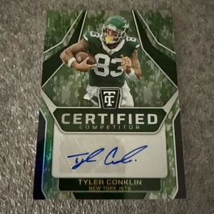 2024 Totally Certified Tyler Conklin Competitor Auto Mirror Platinum Camo /25 - Picture 1 of 8