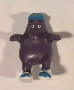 Figura de PVC de colección McDonald's Grimace 2,5" Happy Meal Toy 1990 figura no se sostiene - Imagen 1 de 9