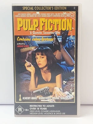 Pulp Fiction Special Collectors Edition VHS - Quentin Tarantino - RARE - Image 1 of 4