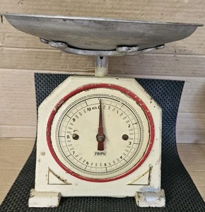 alte Küchenwaage, Haushalt Waage, Gusseisen bis 10 Kg ,FRIPU - Bild 1 von 4