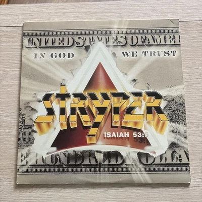 Stryper IN GOD WE TRUST LP HEAVY METAL HARD ROCK VINYL RECORD - Image 1 of 2