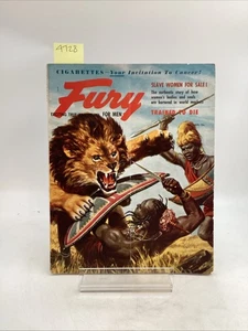 Fury Exciting True Adventures For Men October 1954 1st Edition Illustrated - Picture 1 of 7