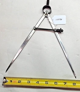 Divisori, LUTZ Vintage 8" Divisori per macchinisti / falegnami, USA - Foto 1 di 6