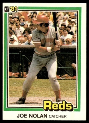 1981 Donruss Joe Nolan Cincinnati Reds #302 - Image 1 of 2