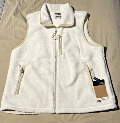 Chaleco polar The North Face Cragmont cremallera completa para mujer - XXL - Gardenia blanco suave Foto 1 de 4