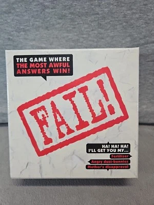 NEW Sealed Kepher Games FAIL! Fun & Humorous Party Card Game B4 - Image 1 of 3