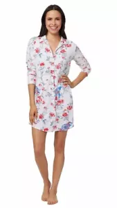 The Cats Pajamas Zoe Pima Knit Night Shirt Size M - Picture 1 of 6