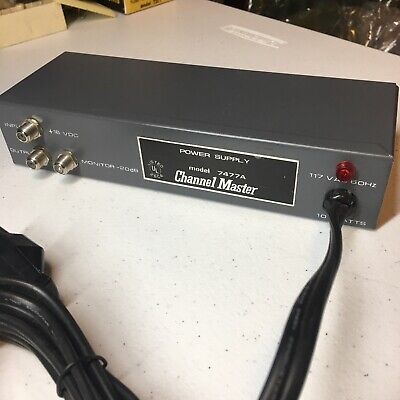 Channel Master Antenna Power Supply Model 7477A • 23.34€