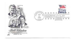 1993 Clinton Gore ArtCraft #2 Inauguration Day, Washington, DC, Cover - Bild 1 von 1